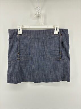 W118 by Walter Baker Dark Blue Mini Skirt